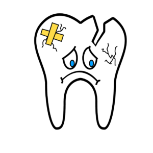 Semi-Damaged Tooth